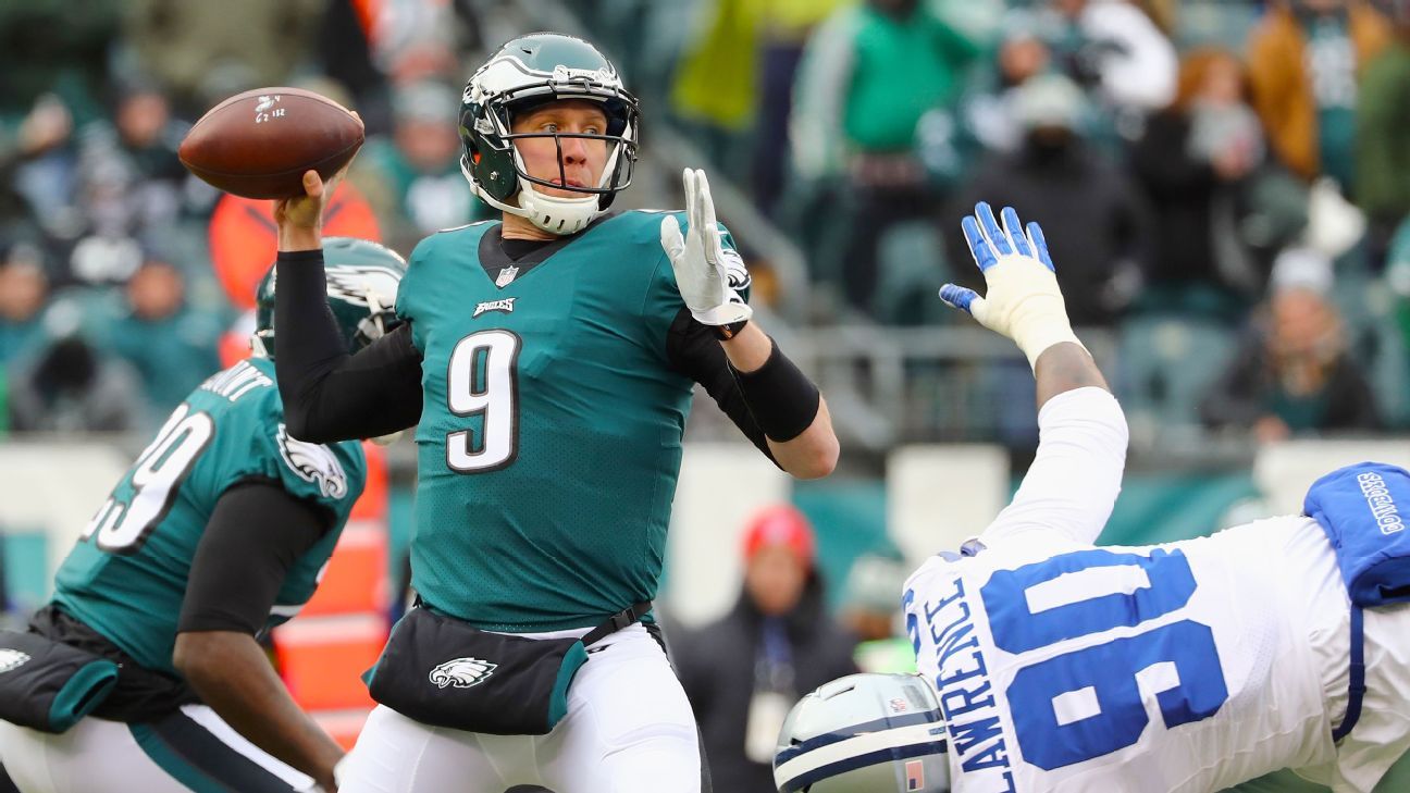 Nick Foles unable to ease concerns in postseason tune-up vs. Cowboys - ESPN  - Philadelphia Eagles Blog- ESPN