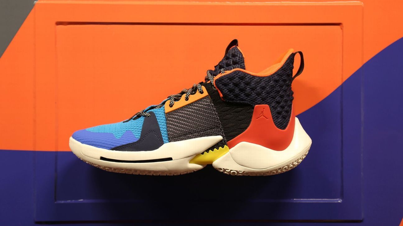 LOOK: Russell Westbrook's first signature shoe with Jordan Brand