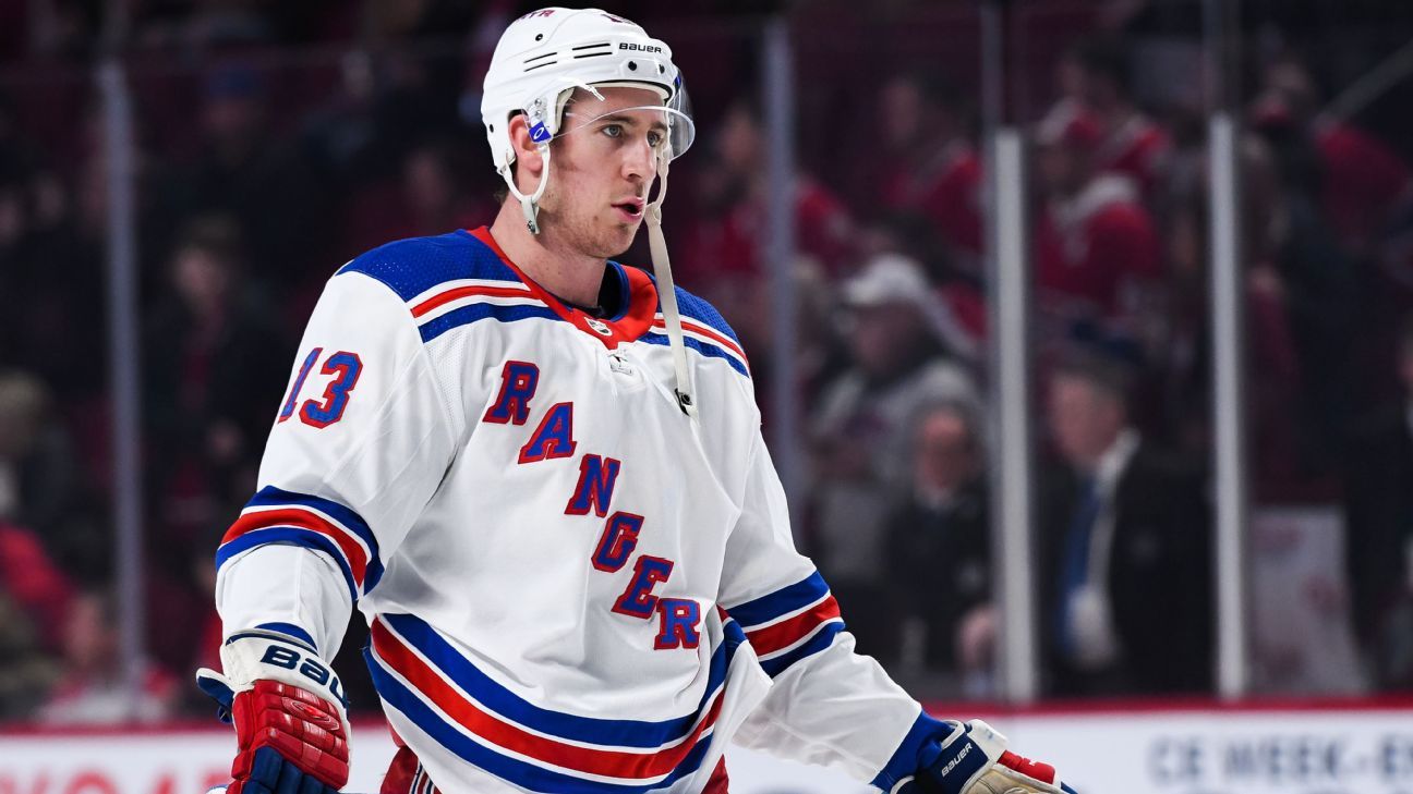 Rangers trade Brendan Lemieux to Kings for fourth-round pick