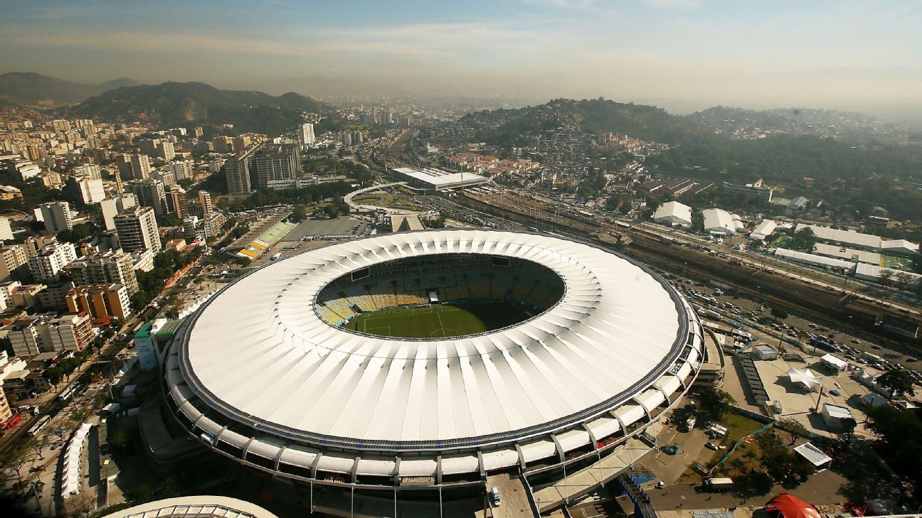 Maracanã divulga imagens do gramado antes da final da Copa do Brasil entre Flamengo e São Paulo