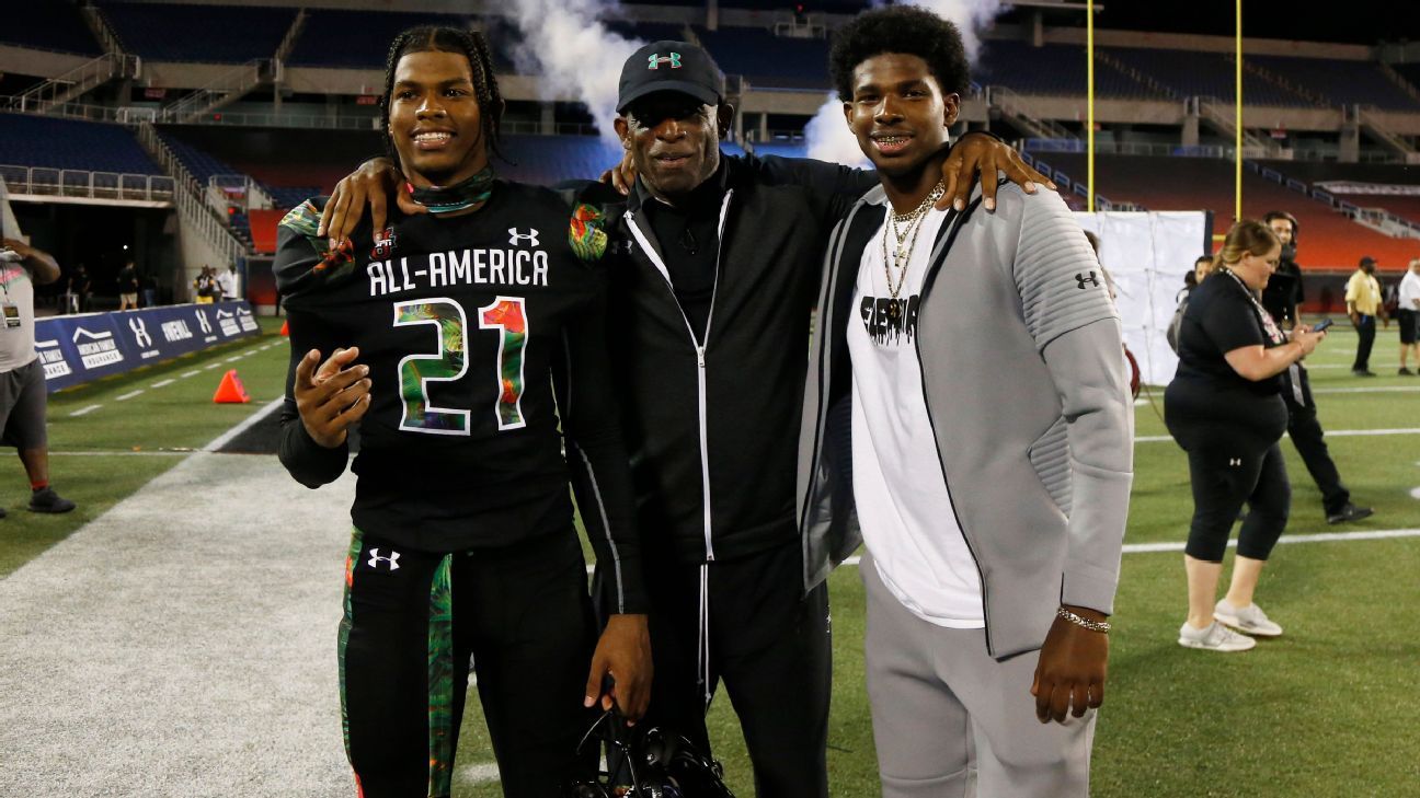 Deion Sanders' Son Shilo Is Torn Between Football And Music (VIDEO)