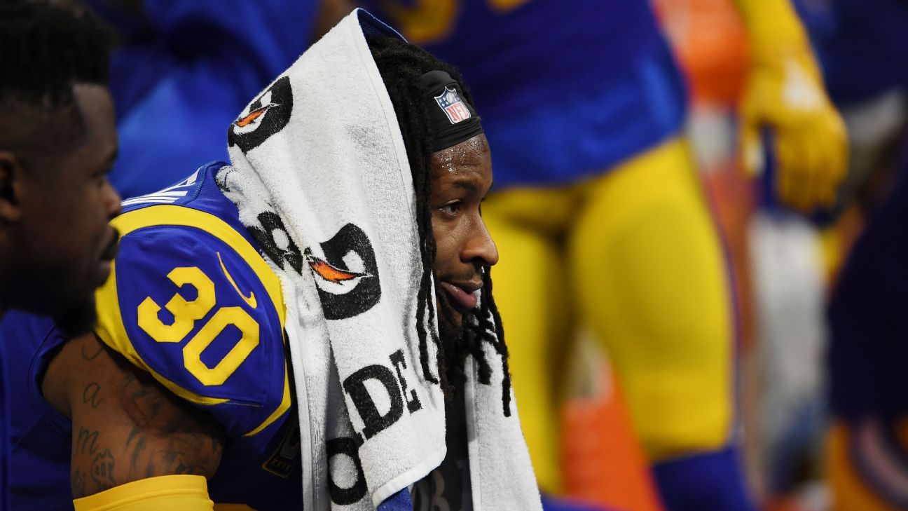 Todd Gurley's workload could be key for Rams to beat Ravens - Los