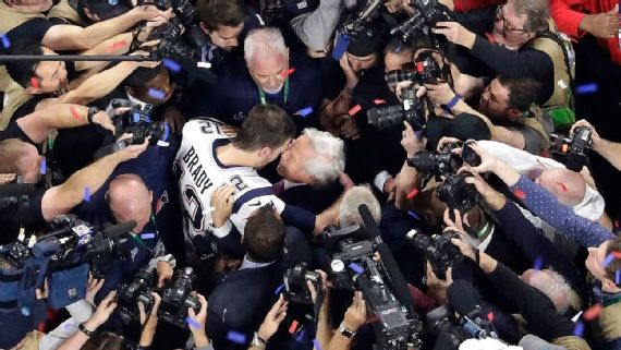 Patriots Tom Brady Keep Rewriting Super Bowl Record Book Afc East Espn