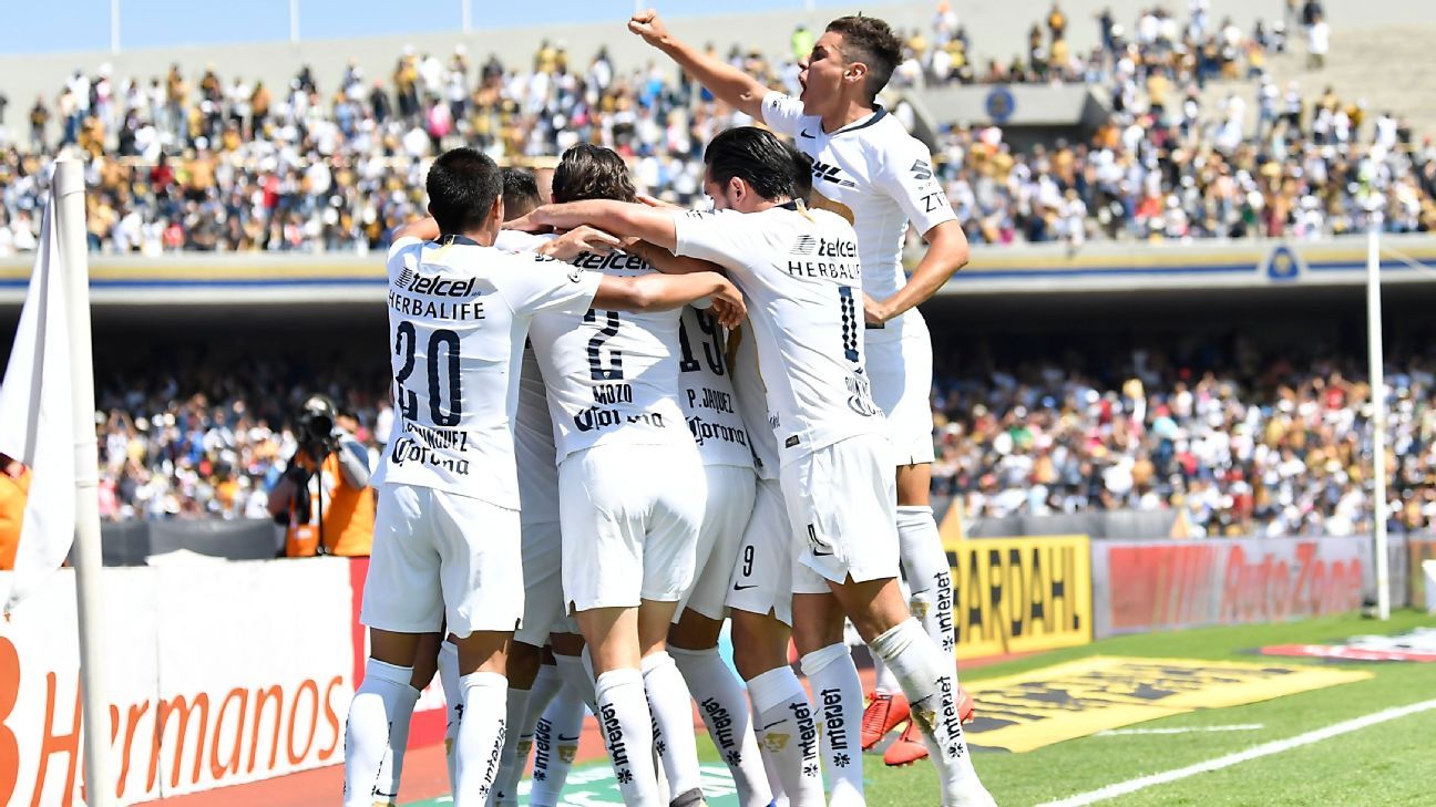 Pumas UNAM vs. América Reporte del Partido 17 febrero, 2019 ESPN