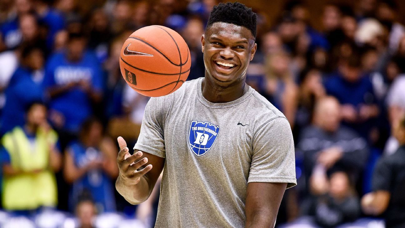 Zion is the best college draft prospect since ... - ESPN