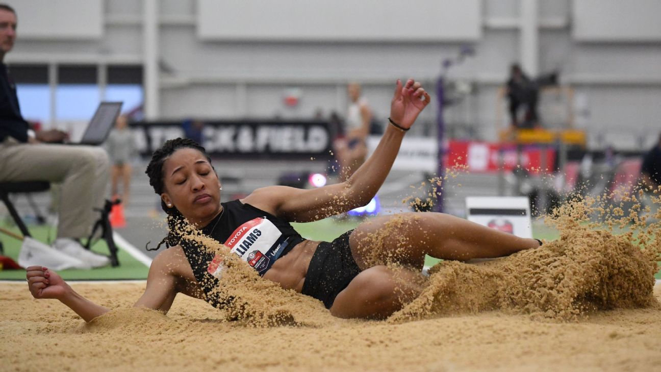 Kendell Williams wins women's pentathlon at USA Indoor Championships