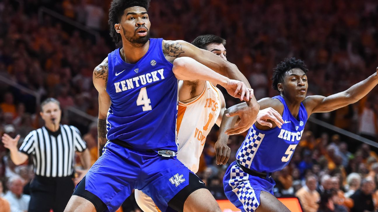 Nick Richards is fourth Kentucky player to enter NBA draft ESPN