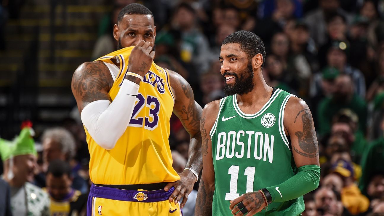 LeBron James comments on Kyrie Irving not being on NBA 75th anniversary  team - Sports Illustrated