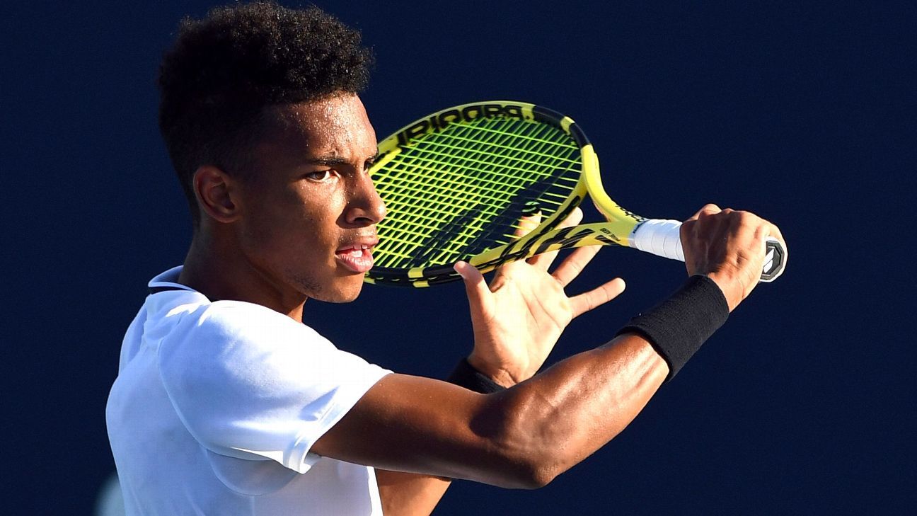 18-year-old Felix Auger-Aliassime is on the verge of a major breakout