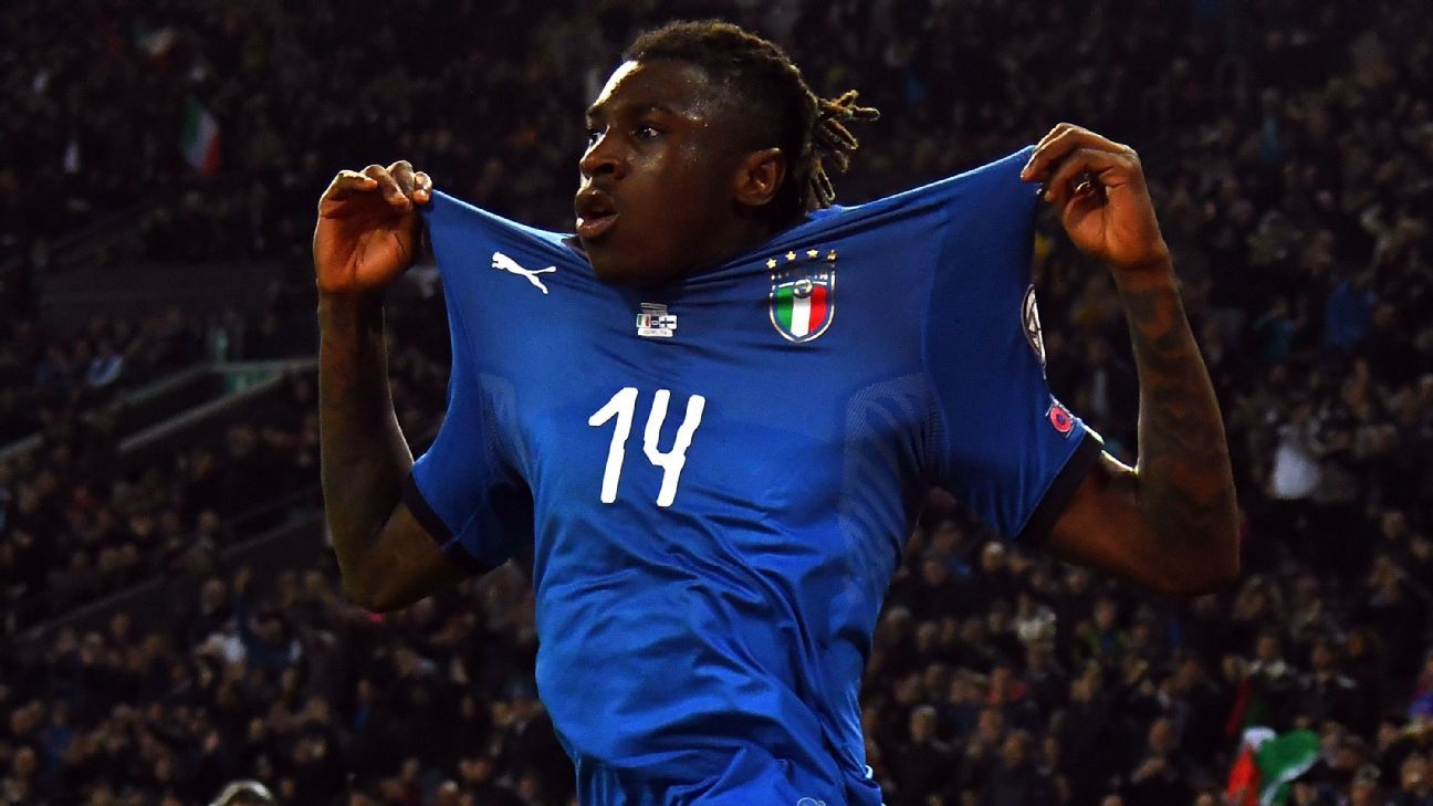 Moise Kean is learning from Ronaldo and biding his time at ...