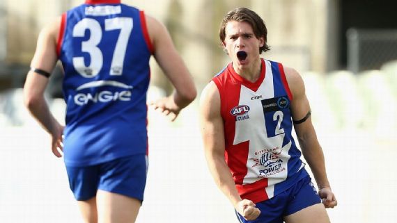 Afl Draft Power Rankings Noah Anderson A New No 1