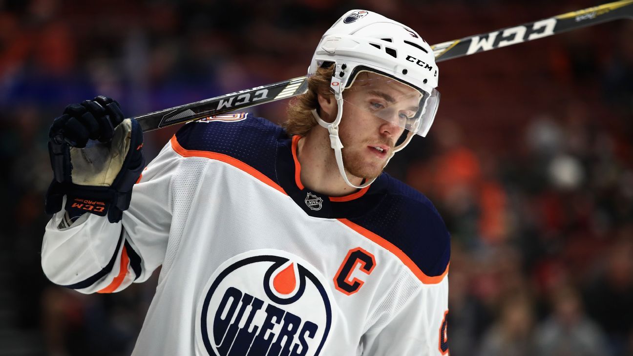 Connor McDavid's signature forged on Oilers jerseys - Sports