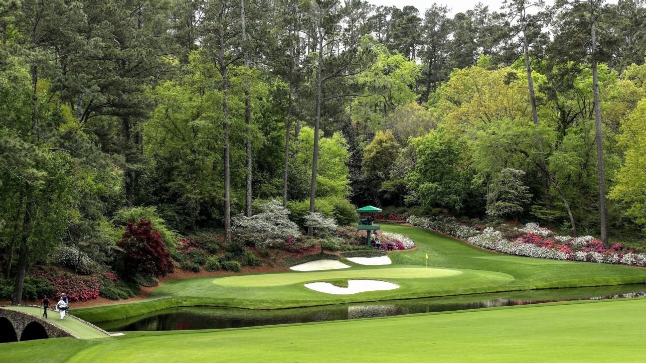 Masters Golf Course Layout