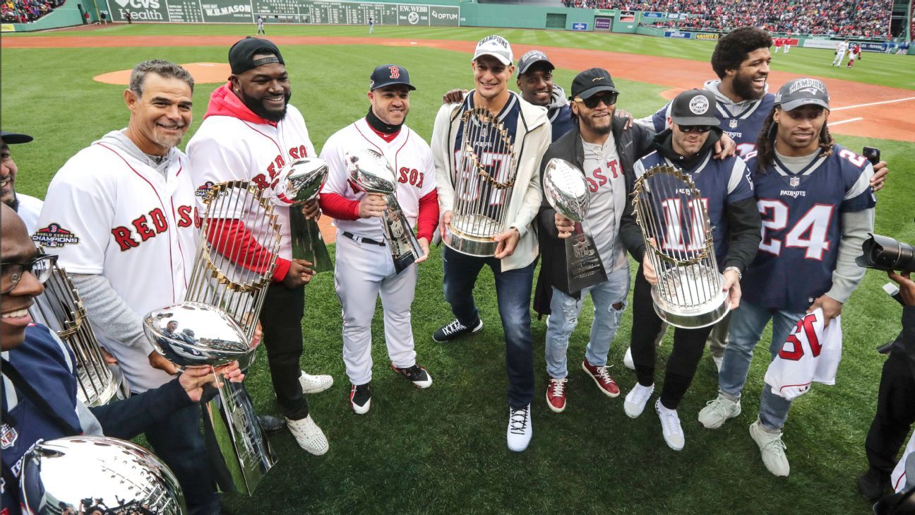 Title Town: Patriots, Red Sox celebrate championship wins at Fenway Park