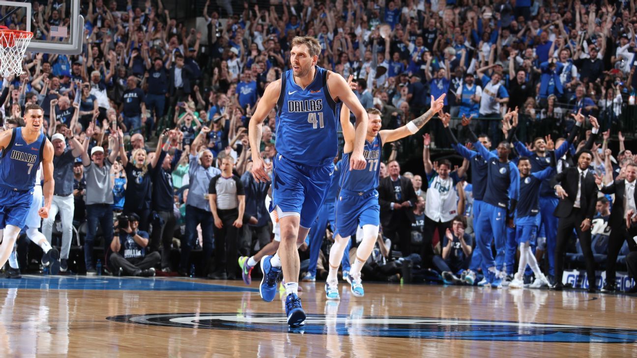 Nowitzki was very thankful - with lots of laughs - during jersey retirement  ceremony - The Official Home of the Dallas Mavericks