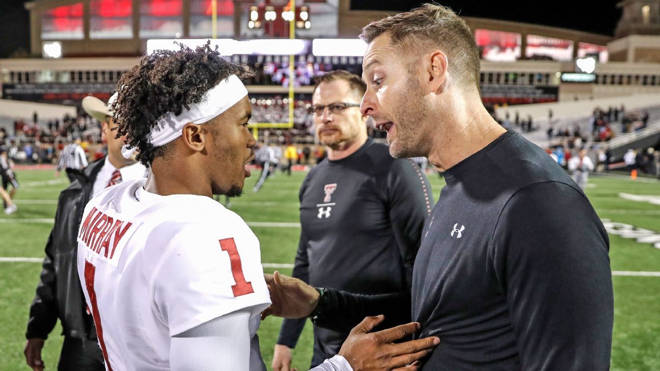 Report: Kyler Murray, Kliff Kingsbury 'Increasingly Distant' amid