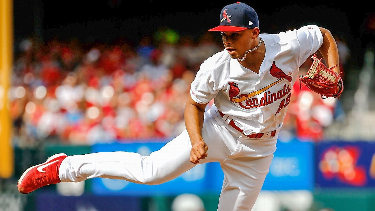 St. Louis Cardinals' Jordan Hicks, who has thrown some of the fastest  pitches in MLB this season, tears UCL