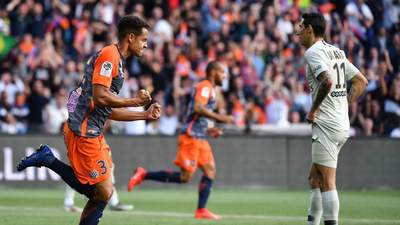 Montpellier Vs Paris Saint Germain Football Match Report April 30 2019 Espn