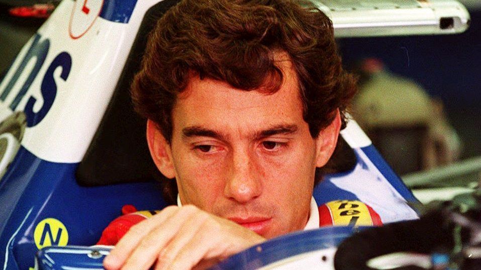 Ayrton Senna, San Marino GP, Imola 1994 print by Motorsport Images