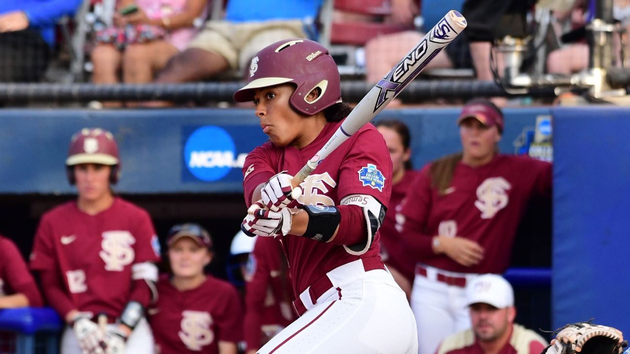 Late FSU softball rally lifts No. 2 Seminoles past No. 4 Alabama