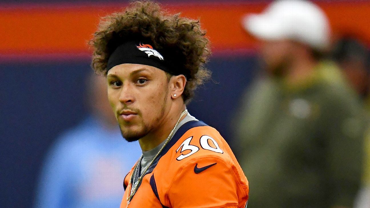 Phillip Lindsay didn't waste any time reminding Broncos Country