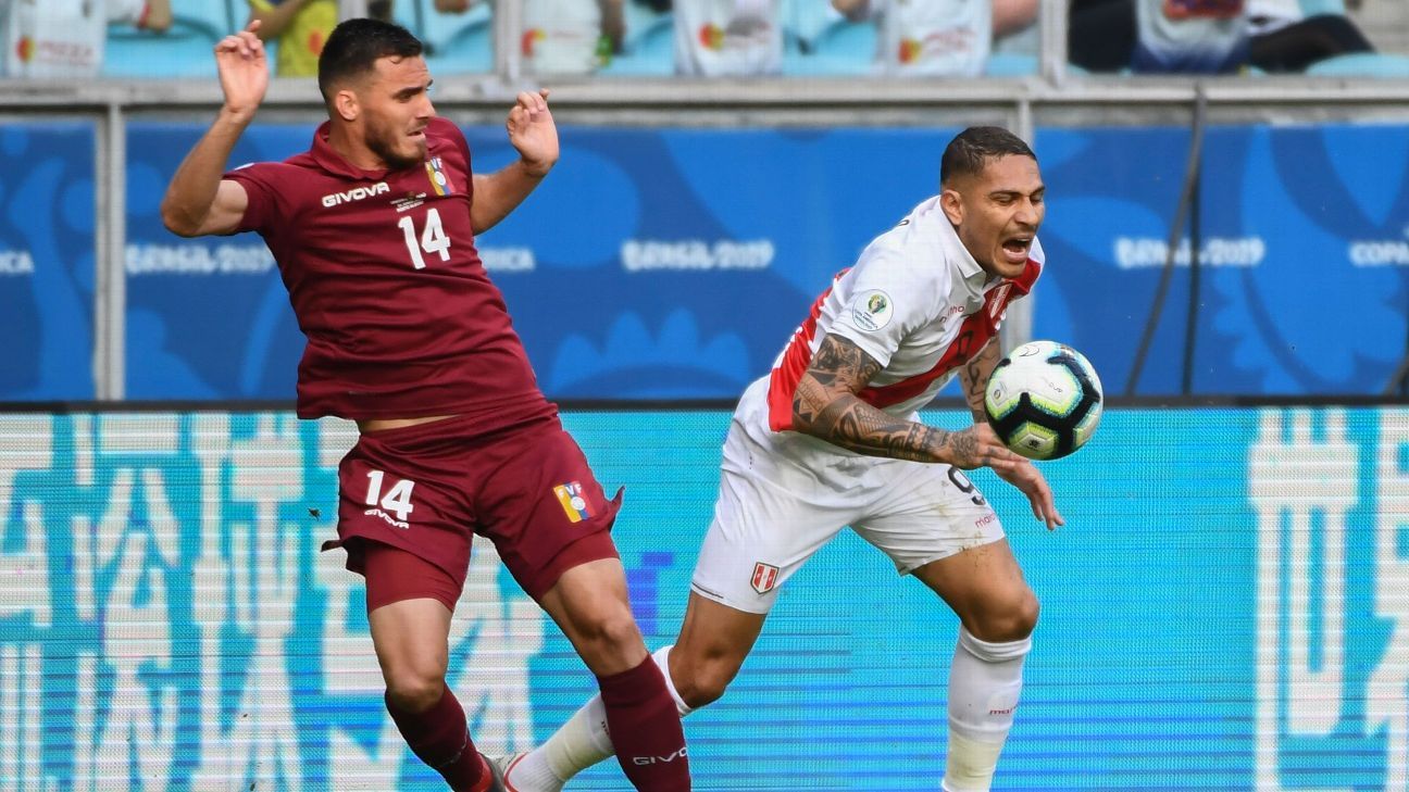 Venezuela Vs Peru Football Match Summary June 15 2019 Espn