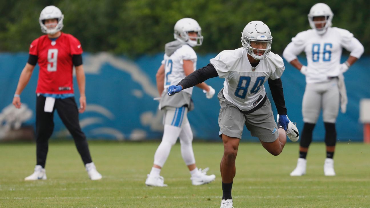 Detroit Lions get T.J. Hockenson, Darius Slay back on practice field