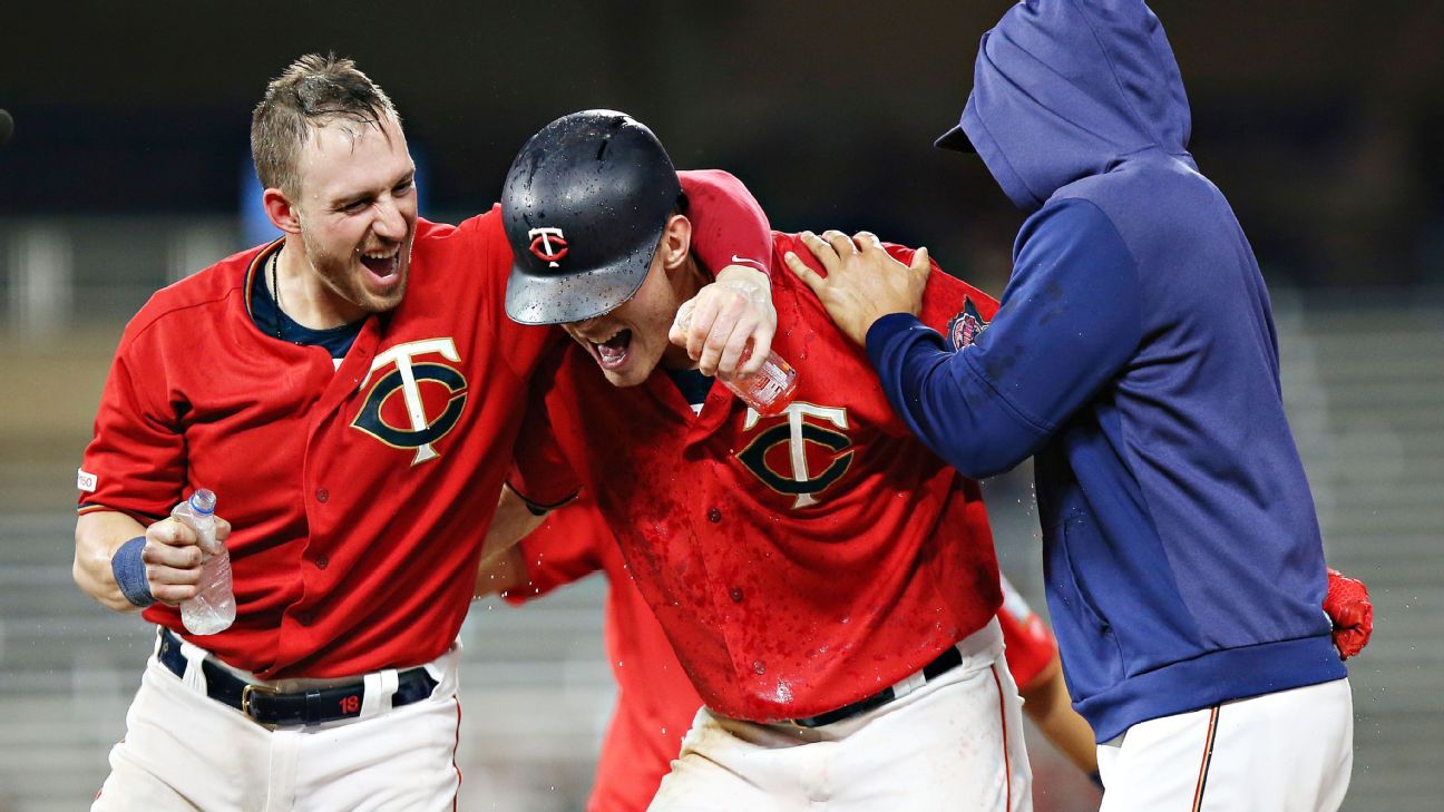 Twins day at camp: Max Kepler homers twice as leadoff hitter