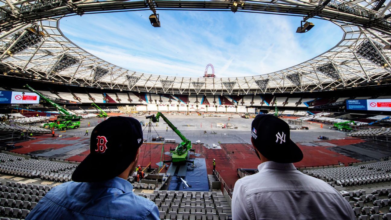 London Stadium transforms for MLB's arrival - ESPN Video