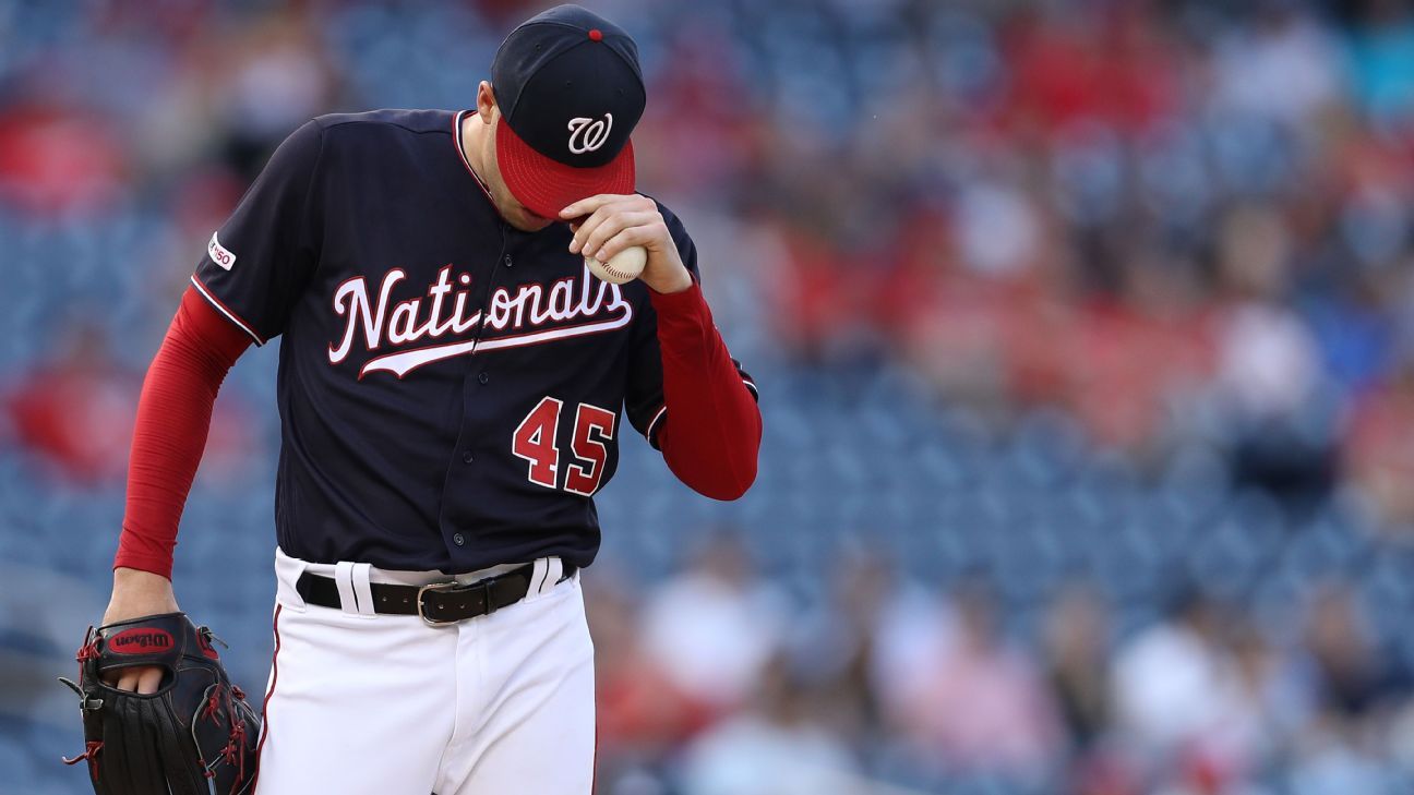 Nationals pitcher Patrick Corbin is changing his number to honor Tyler  Skaggs