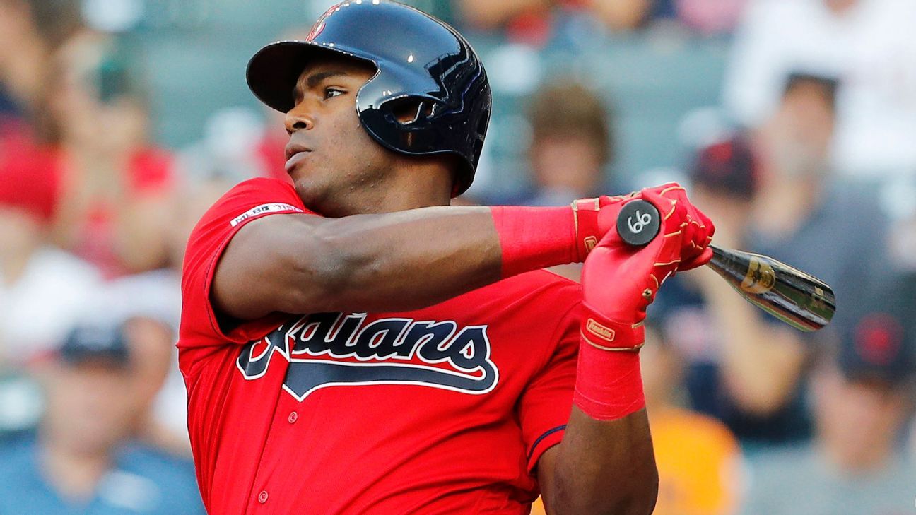 New U.S. citizen Yasiel Puig rejoins Cleveland Indians after