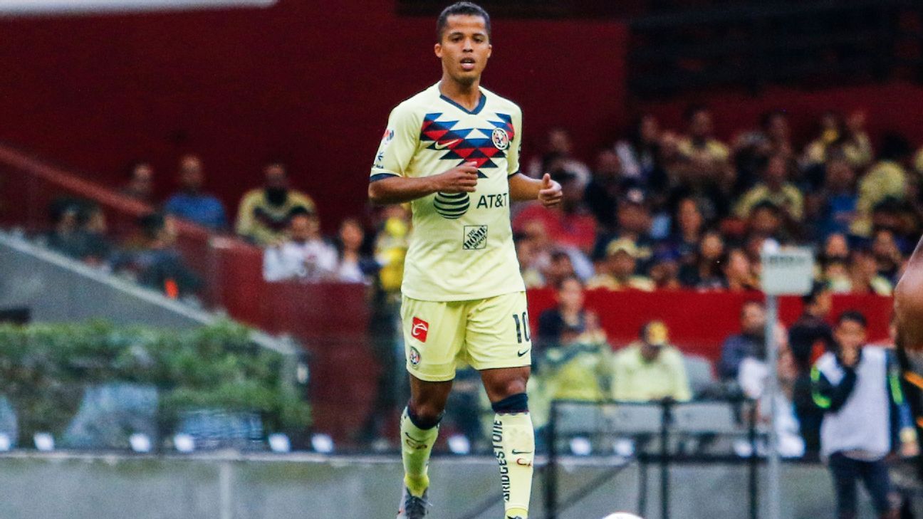 Afición corea a Gio Dos Santos en su debut en el Azteca