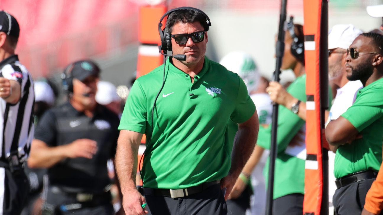 North Texas fires former UNC offensive coordinator Seth Littrell after seven seasons