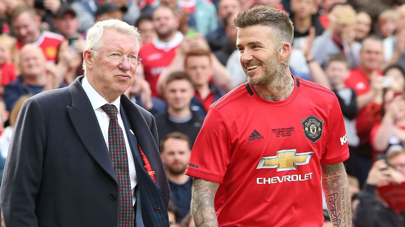 Ferguson, Beckham, Manchester United