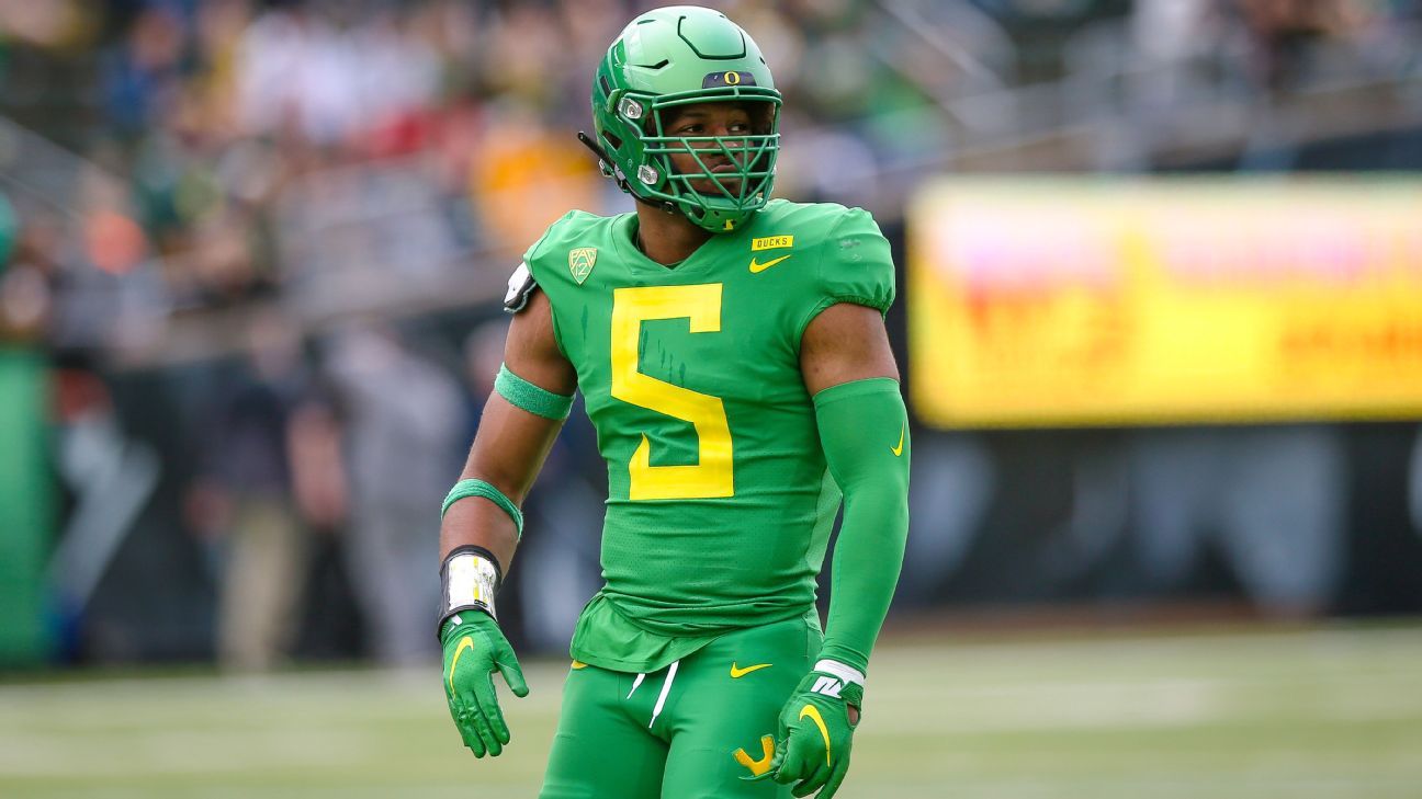 Oregon Football's Kayvon Thibodeaux Announces NFT - Sports