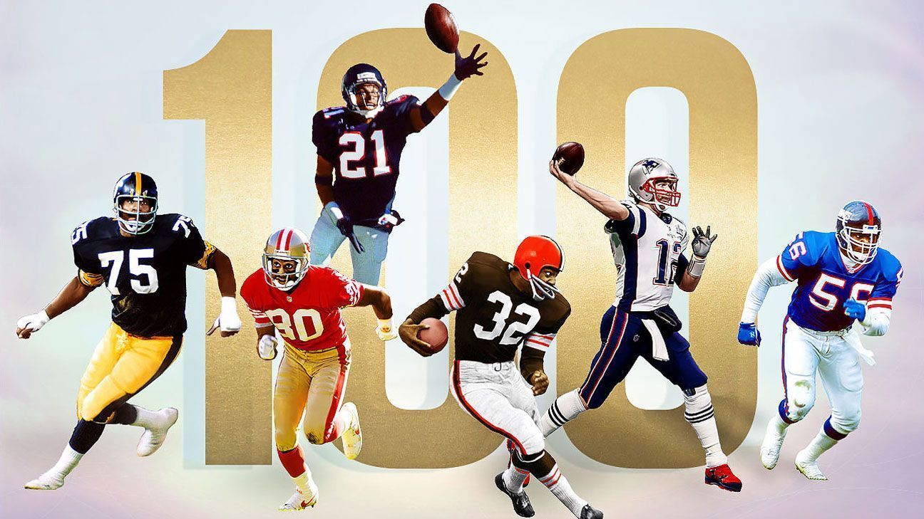 El equipo ideal de los 100 años de la National Football League ESPN