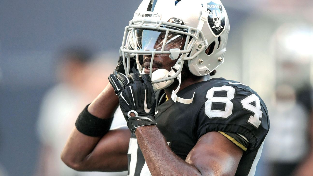 Receiver Antonio Brown plans grievances against Raiders, Patriots