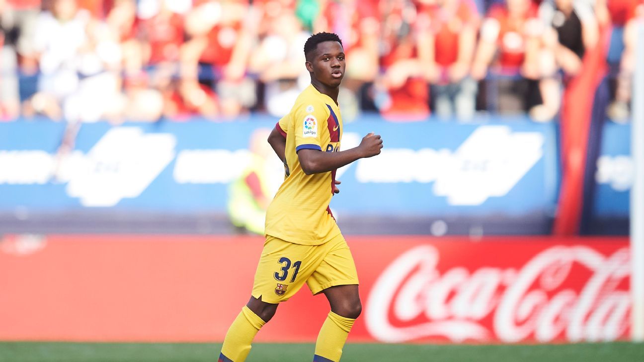 Ansu Becomes Youngest Barca La Liga Scorer