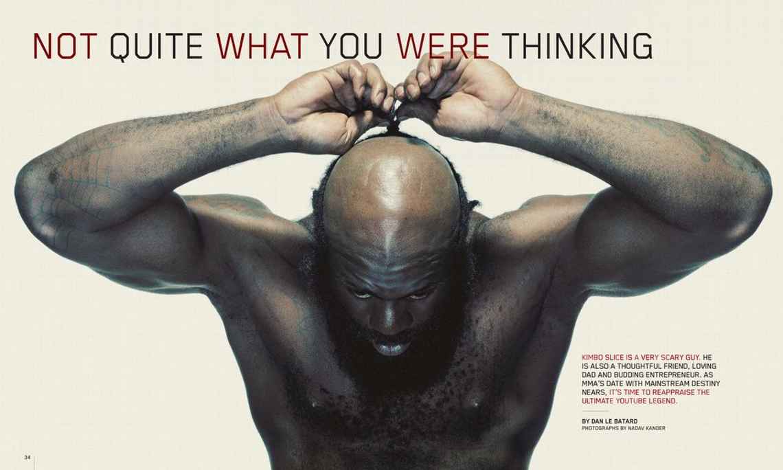 Kimbo Slice: Not quite what you were thinking