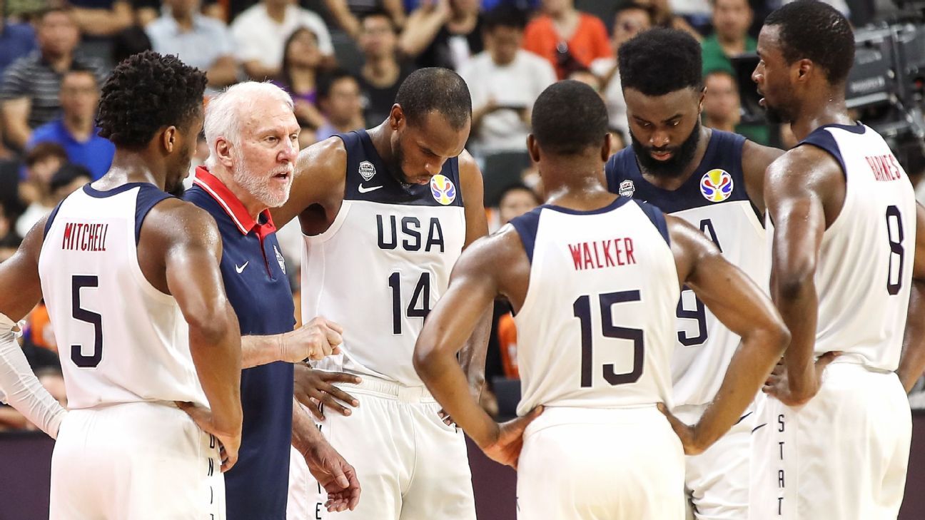 U.S. men's basketball team loses Olympic opener to France - The