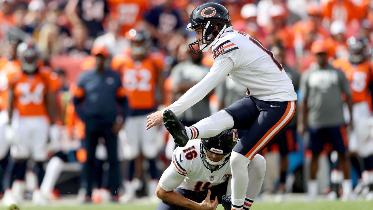 Pineiro's 53-yard field goal lifts Bears past Broncos