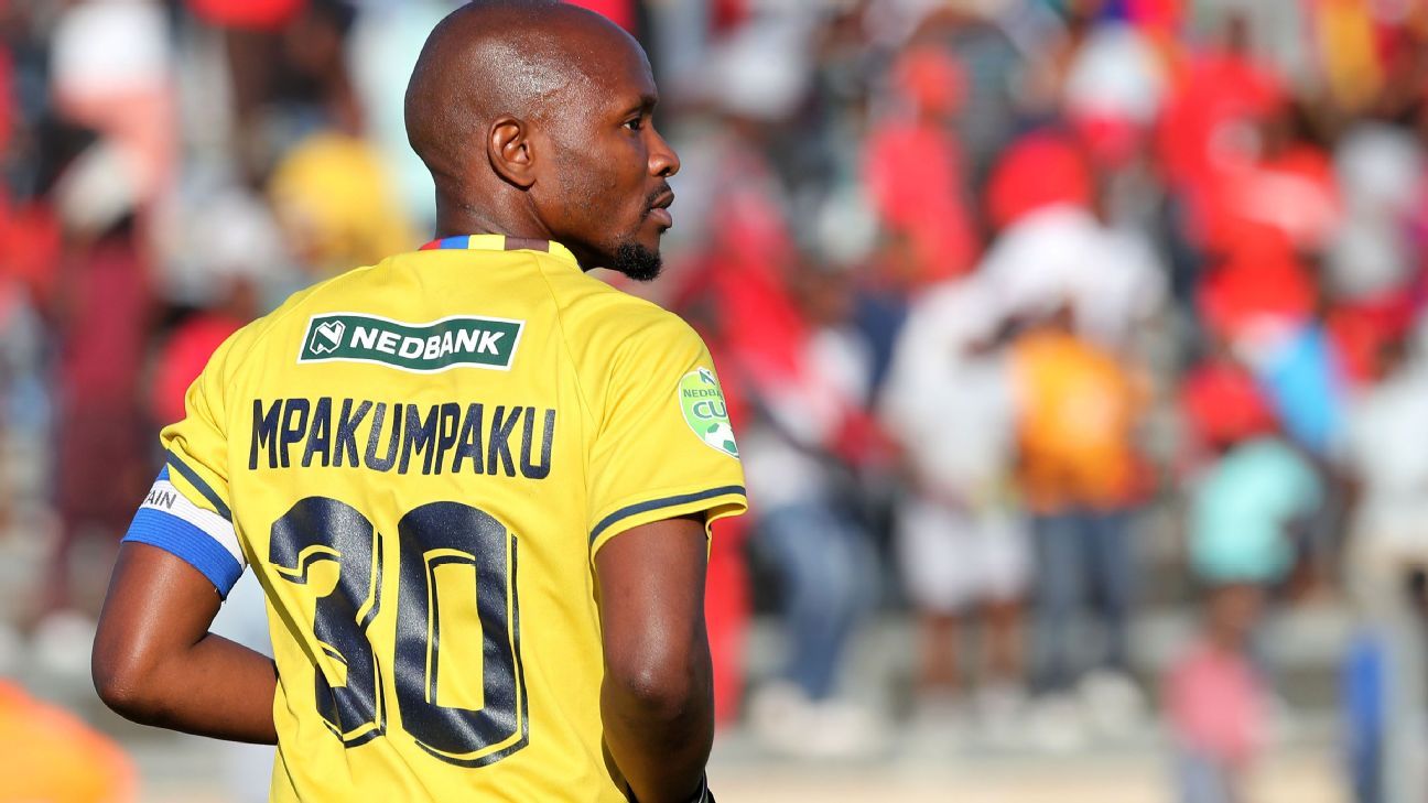 Ludwe Mpakumpaku Stars For Ts Galaxy In Caf Confederation Cup