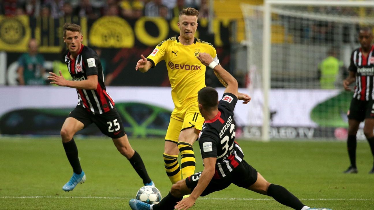 Eintracht Frankfurt vs. Borussia Dortmund - Football Match ...