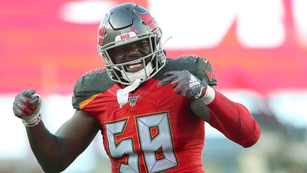 Bucs' Barrett on Achilles recovery: I should be ready for Week 1