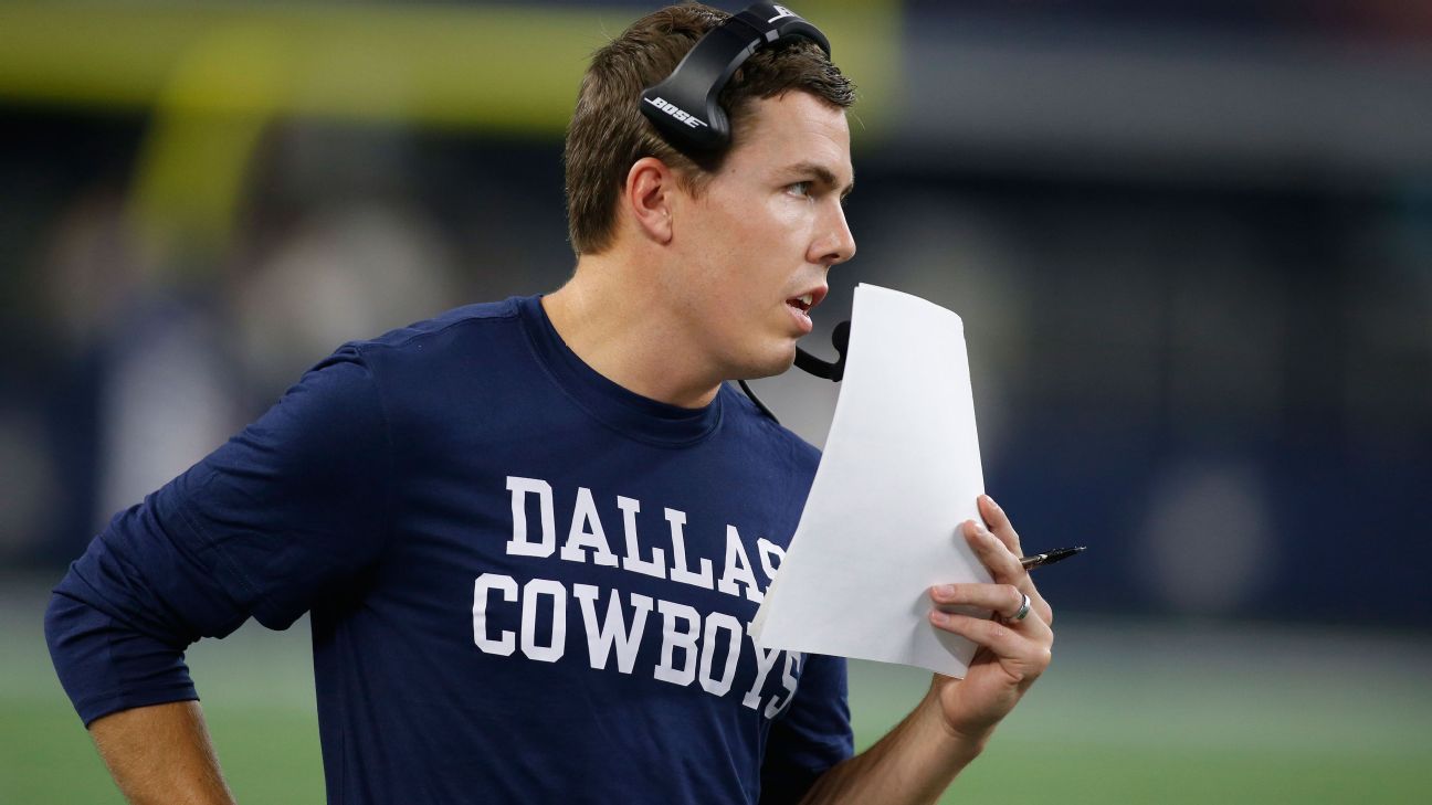 Kellen Moore's path to Cowboys offensive coordinator mirrors Jason  Garrett's - Dallas Cowboys Blog- ESPN