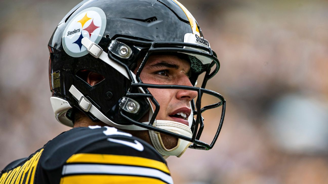 Pittsburgh Steelers' Mason Rudolph acts like starting QB -- must play