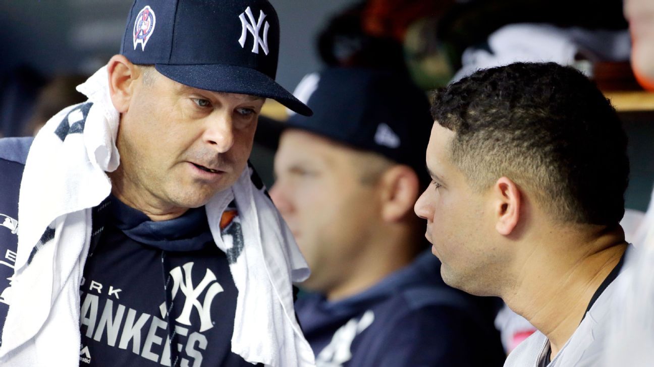 New York Yankees bench slumping catcher Gary Sanchez for third