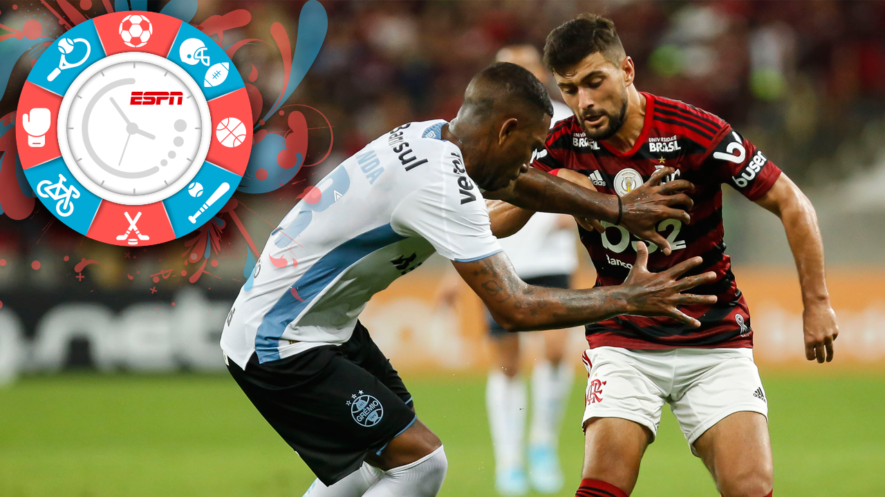 Grêmio x Flamengo na semifinal da Libertadores, Champions e Brasileirão ESPN Grêmio x Flamengo na semifinal da Libertadores, Champions e Brasileirão ESPN