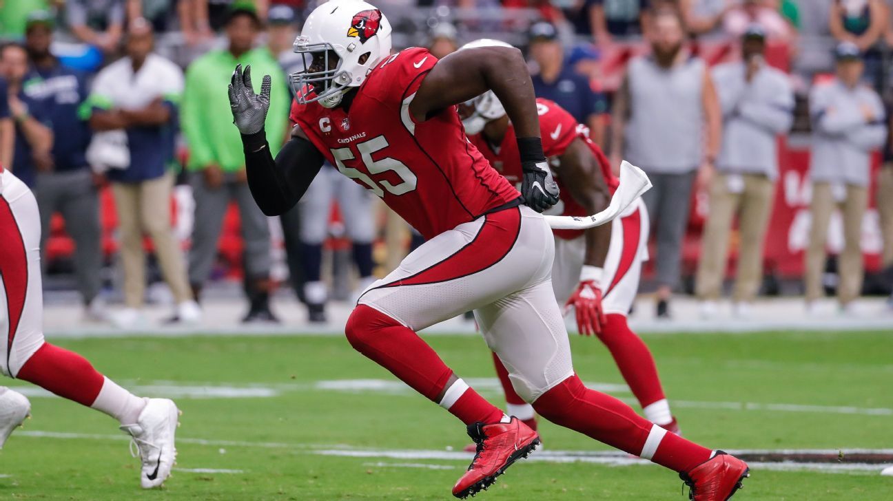 Chandler Jones Covid update: Cardinals place pass rusher on Covid