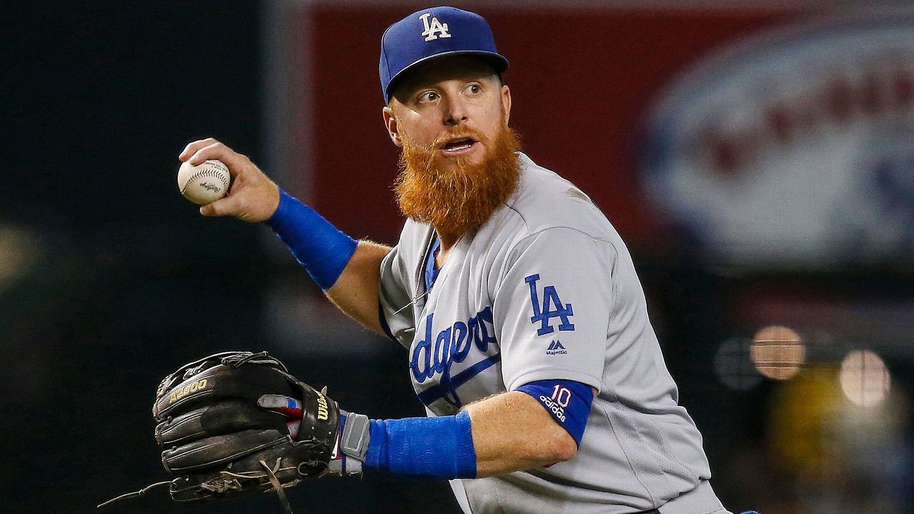 Dodgers place Justin Turner on 10-day IL with hamstring strain